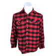 Unisex Pinewood - Flannel shirt, size S - Red ()