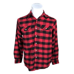 Unisex Pinewood - Flannel shirt, size S - Red (1)