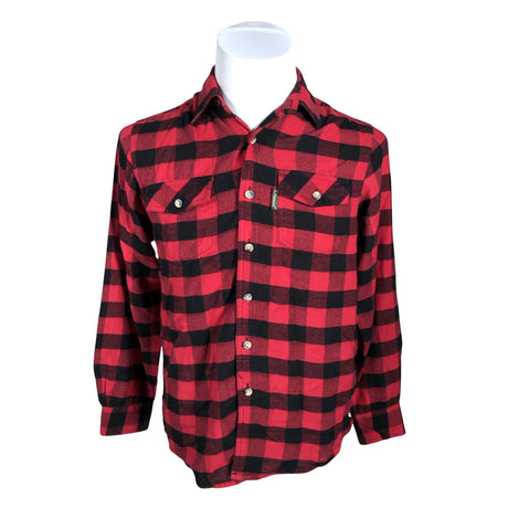 Unisex Pinewood - Flannel shirt, size S - Red ()