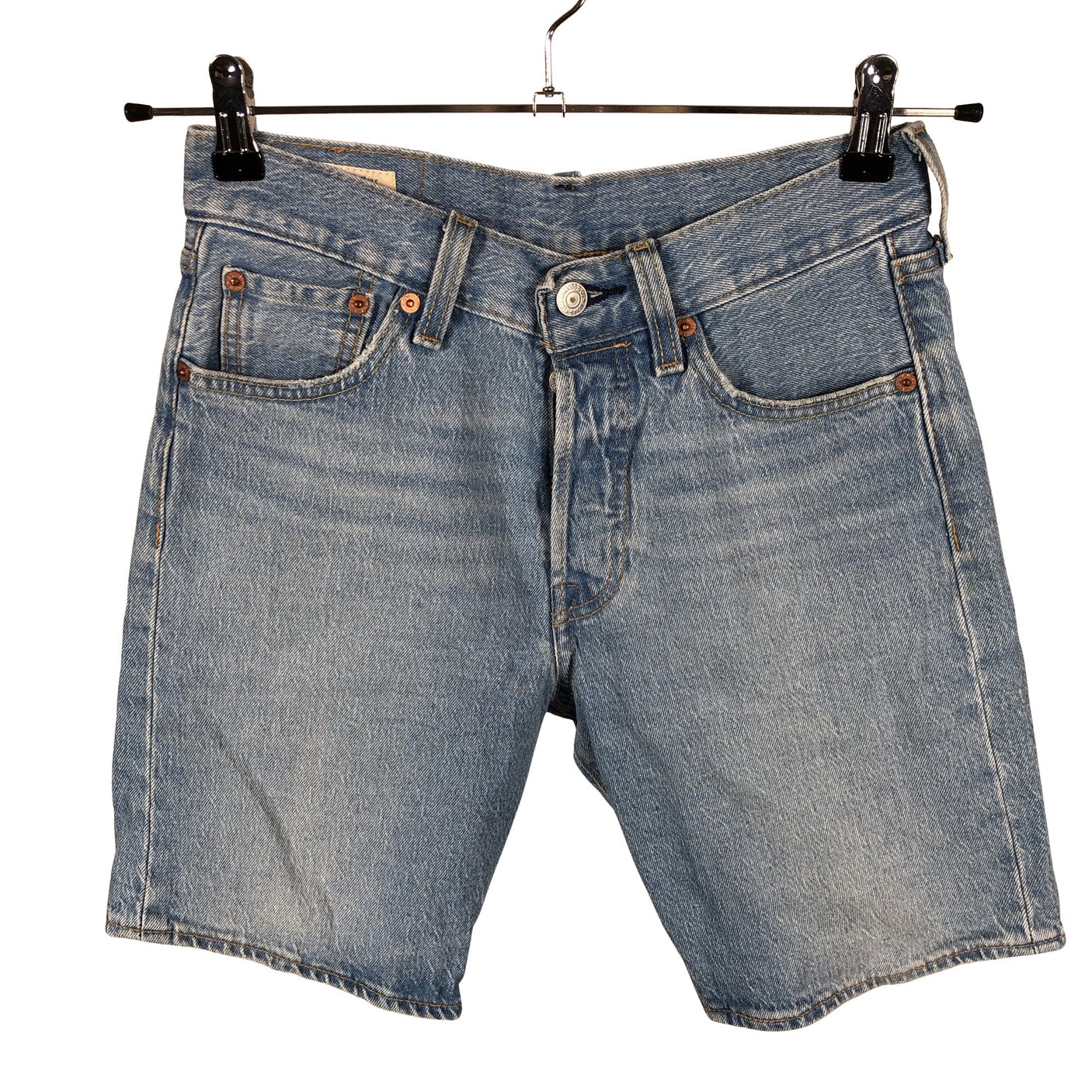 Unisex Levi's - Denim shorts, size W27 - Light blue (1)