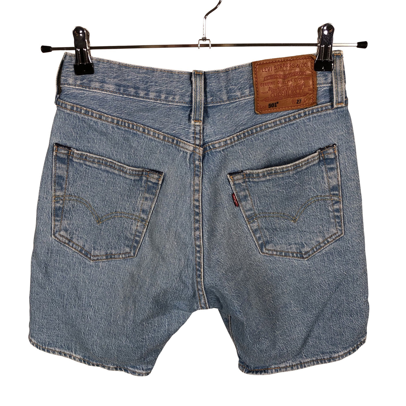 Unisex Levi's - Denim shorts, size W27 - Light blue (2)