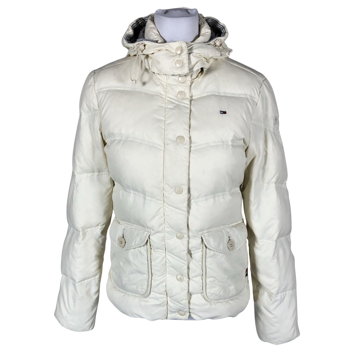 Unisex Tommy Hilfiger - Winter jacket, size 38 - Natural white (1)