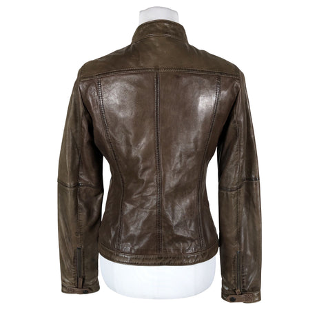 Unisex Marc O'Polo - Leather jacket, size 36 - Brown (2)