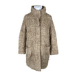Unisex Taifun - Wool coat, size 42 - Brown ()