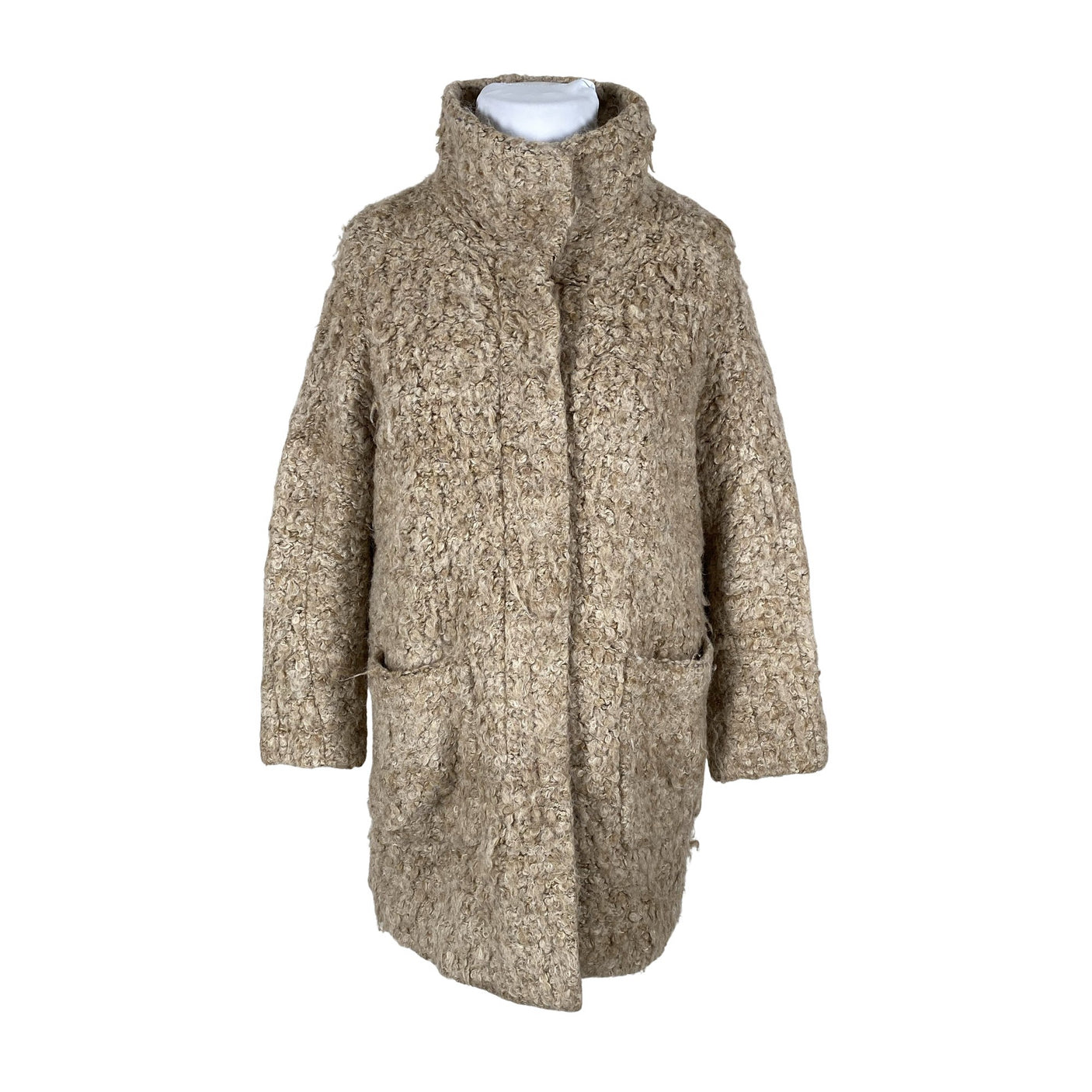 Unisex Taifun - Wool coat, size 42 - Brown (1)
