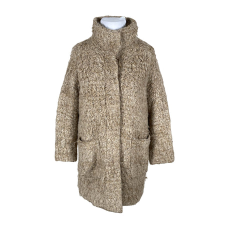 Unisex Taifun - Wool coat, size 42 - Brown ()