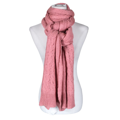 Unisex Handmade - Scarf, size Ei kokoa - Light pink ()
