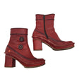 Unisex Art - Ankle boots, size 37 - Red ()