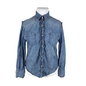 Unisex Lexington - Denim shirt, size 42 - Blue (1)