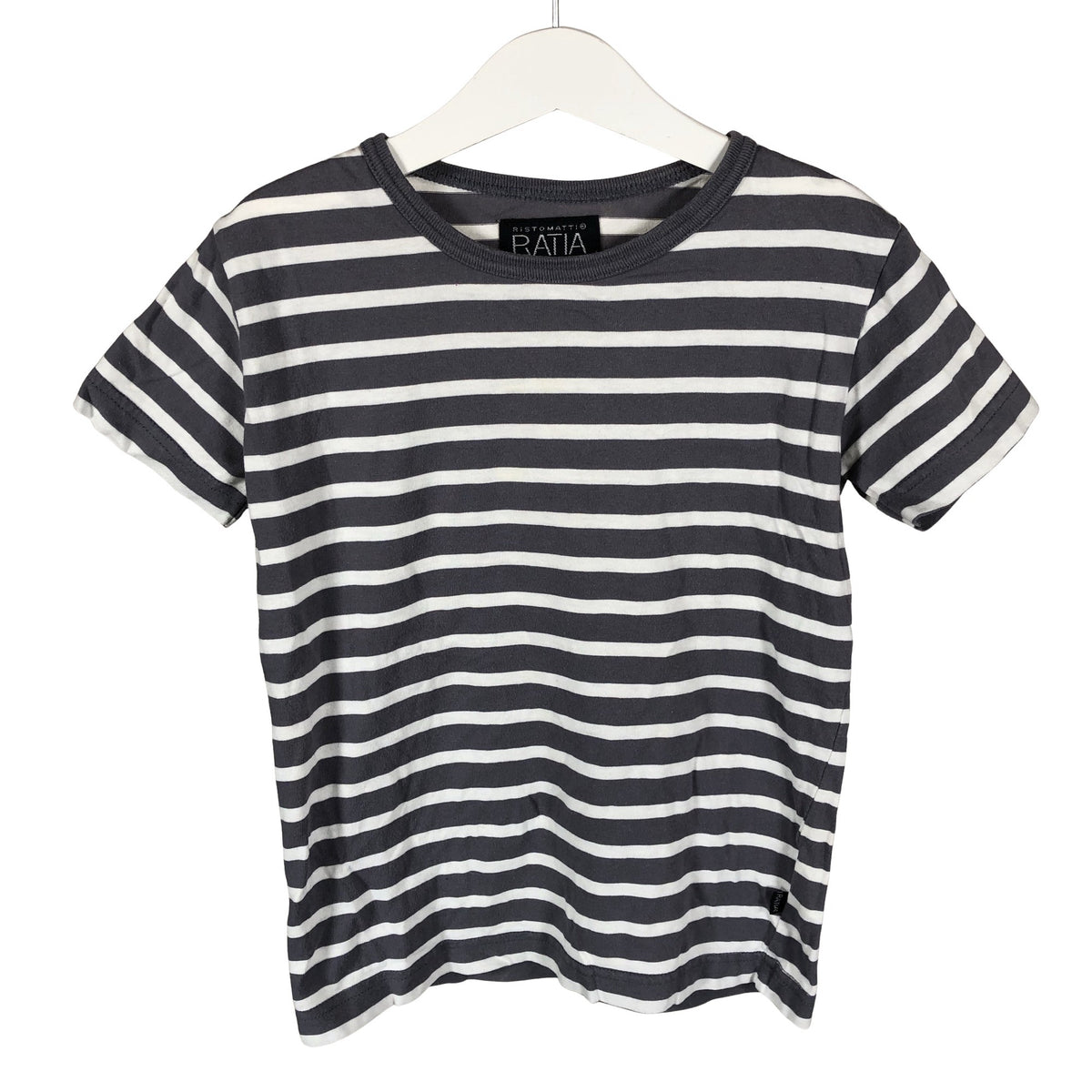 Unisex Ristomatti ratia - T-shirt, size 116 - 122 - Gray (1)