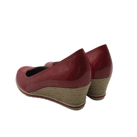 Unisex Tamaris - Wedge heel shoes, size 42 - Red (2)