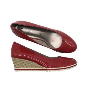 Unisex Tamaris - Wedge heel shoes, size 42 - Red (1)