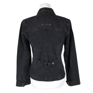 Unisex Friendtex - Denim jacket, size 36 - Black (2)