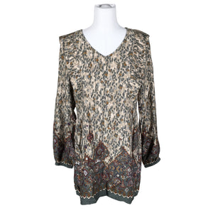 Unisex Cream - Tunic, size 40 - Green (1)