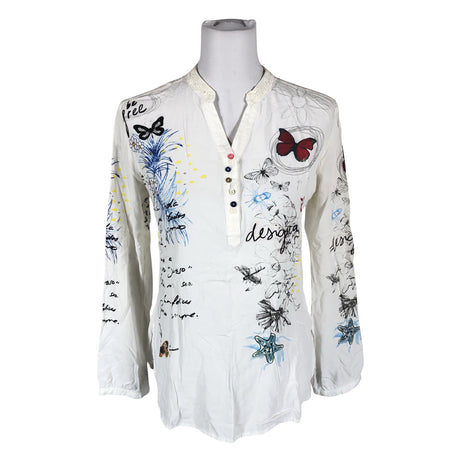 Unisex Desigual - Blouse, size 40 - White ()