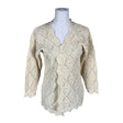 Unisex Handmade - Cardigan, size 40 - Beige ()