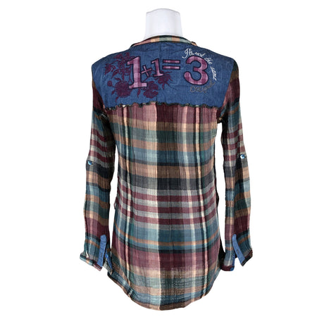 Unisex Desigual - Blouse, size 38 - Green (2)