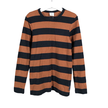 Unisex Polarn O. Pyret - Tricot shirt, size 134 - 140 - Brown ()