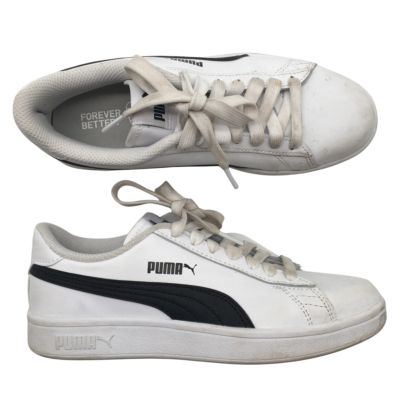 Unisex Puma - Casual sneakers, size 37 - White (1)