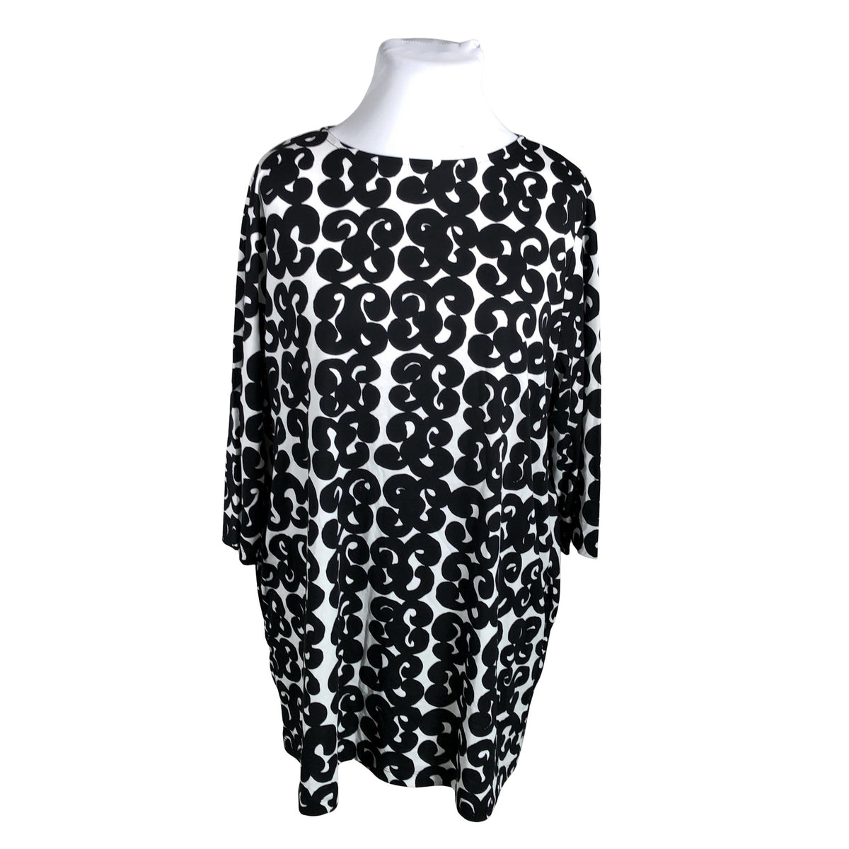 Unisex Marimekko - Tricot tunic, size 44 - White (1)