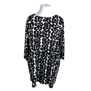 Unisex Marimekko - Tricot tunic, size 44 - White (1)