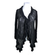 Unisex Lea H - Cardigan, size 42 - Black ()