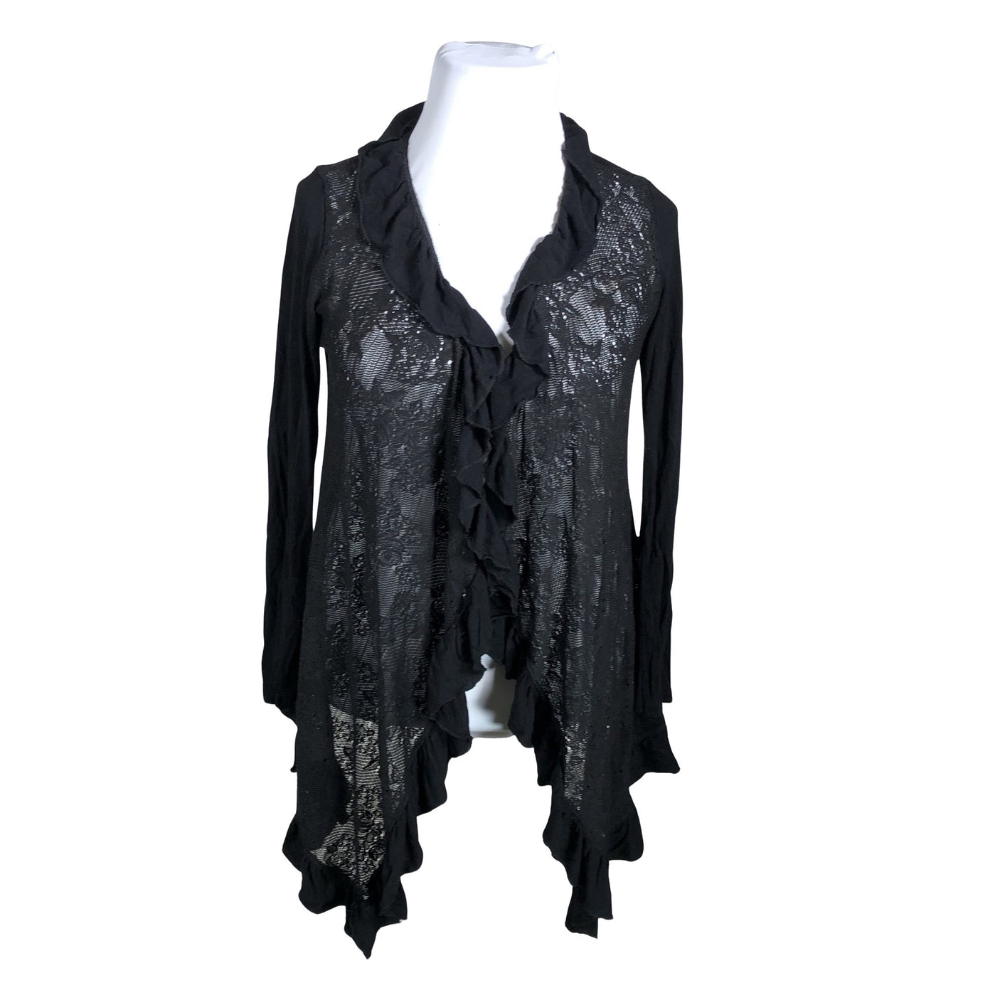 Unisex Lea H - Cardigan, size 42 - Black (1)