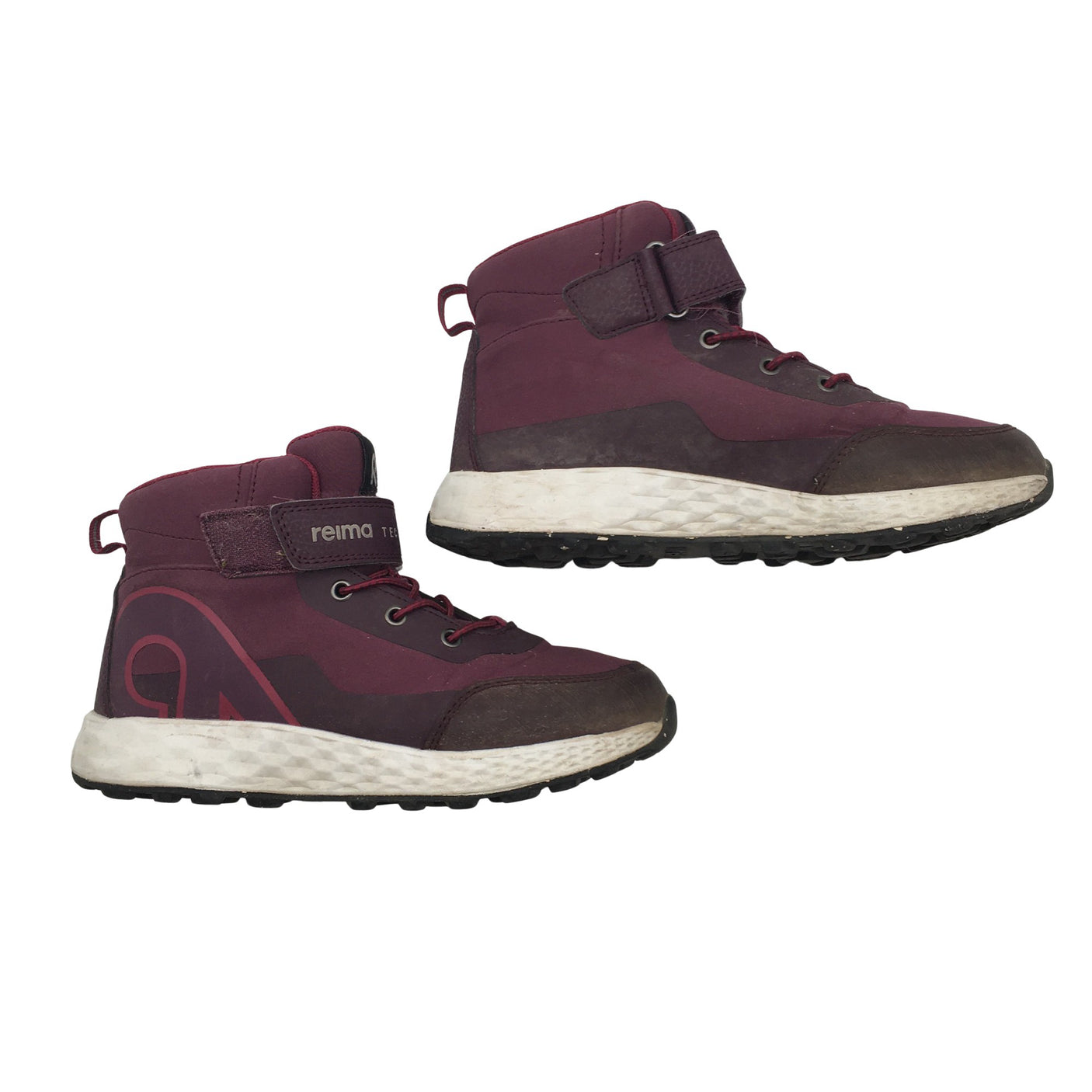 Unisex Reima - Spring/Fall shoes, size 34 - Wine red (1)