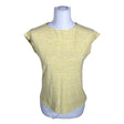Unisex Nanso - Tricot tank top, size 34 - Yellow ()