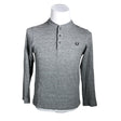 Unisex Fred Perry - Tricot shirt, size S - Gray ()