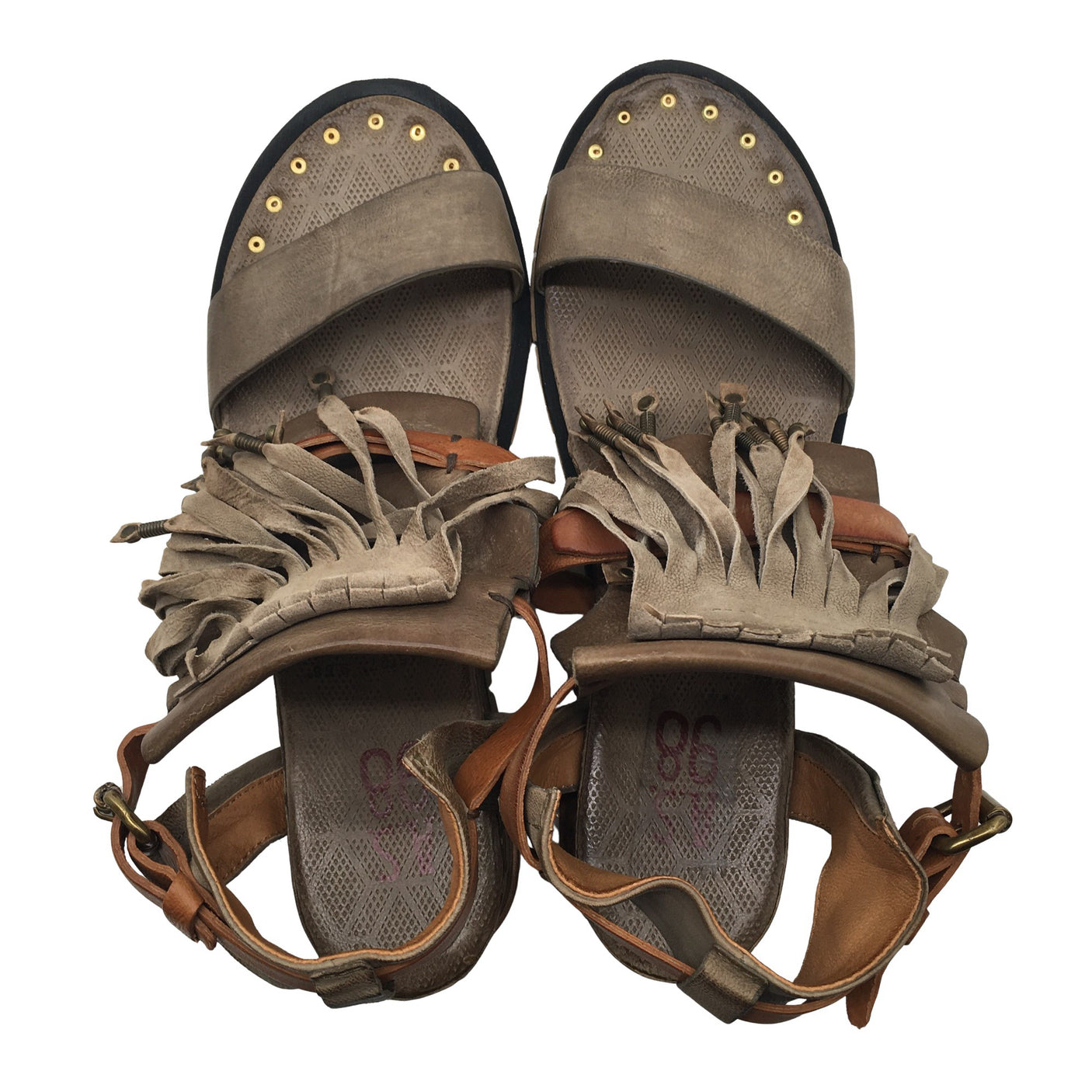 Unisex A.S.98 - Sandals, size 42 - Brown (4)