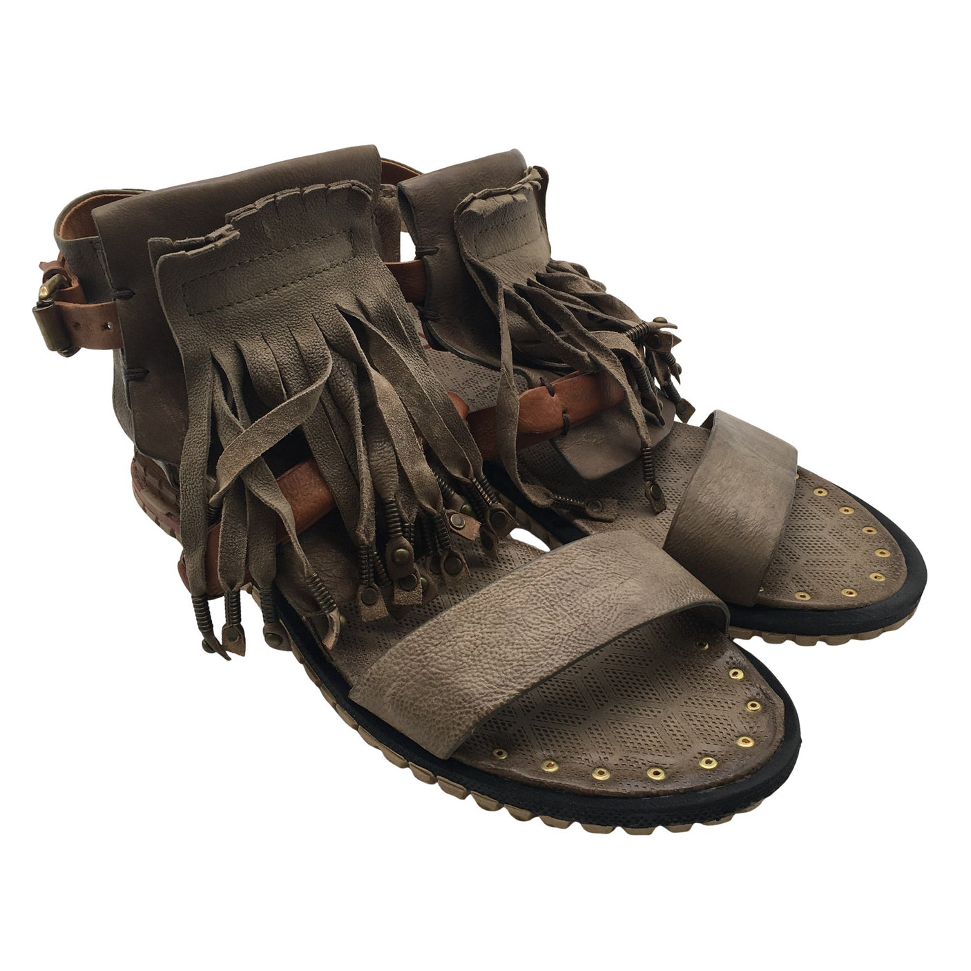 Unisex A.S.98 - Sandals, size 42 - Brown (2)