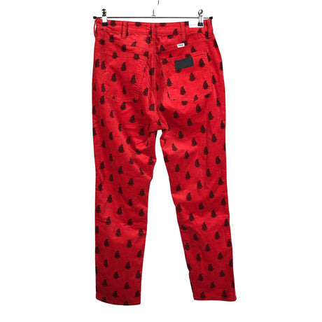 Unisex Wrangler - Velvet pants, size W31 - Red (2)