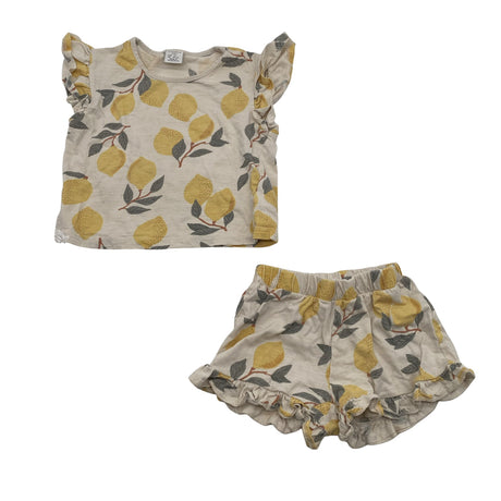 Unisex Lindex - T-shirt, size 86 - 92 - Beige ()