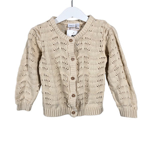 Unisex Name It - Cardigan, size 92 - 98 - Beige (1)