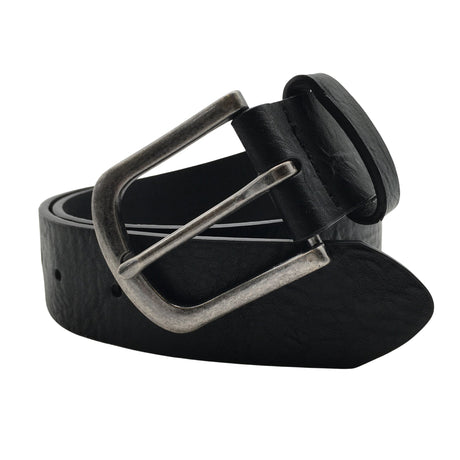 Unisex Benetton - Leather belt, size Ei kokoa - Black ()
