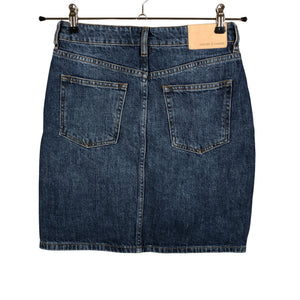 Unisex Samsoe&Samsoe - Denim skirt, size 36 - Blue (2)