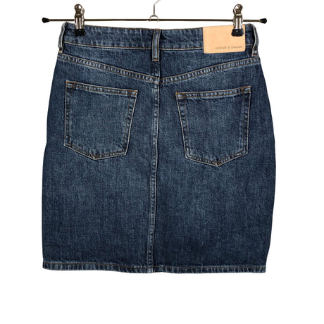 Unisex Samsoe&Samsoe - Denim skirt, size 36 - Blue (2)