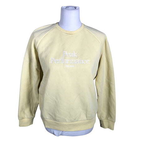Unisex Peak Performance - Sweatshirt, size 36 - Yellow ()