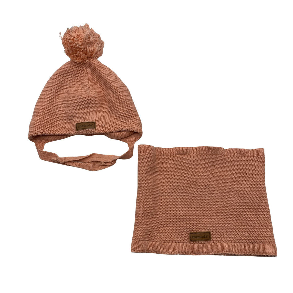 Unisex Metsola - Winter beanie, size 3 - 4 vuotta - Light pink (1)