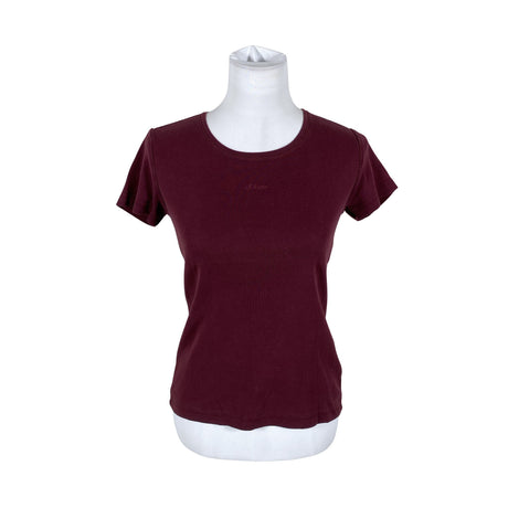 Unisex s.Oliver - T-shirt, size 36 - Wine red ()