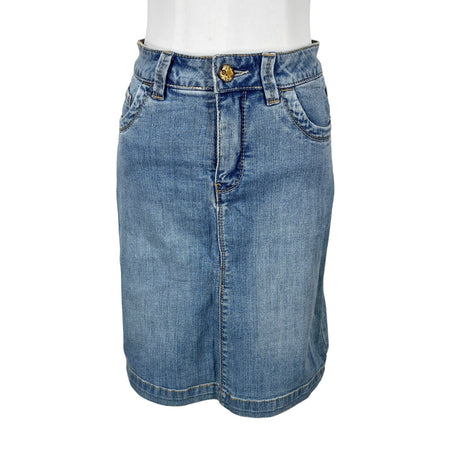 Unisex Flash Jeans - Denim skirt, size 34 - Light blue ()