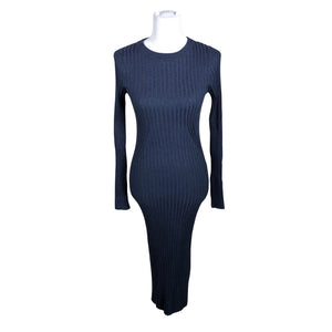 Unisex Norr - Tricot dress, size 38 - Blue (1)
