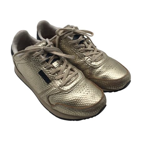 Unisex Woden - Casual sneakers, size 39 - Gold (2)