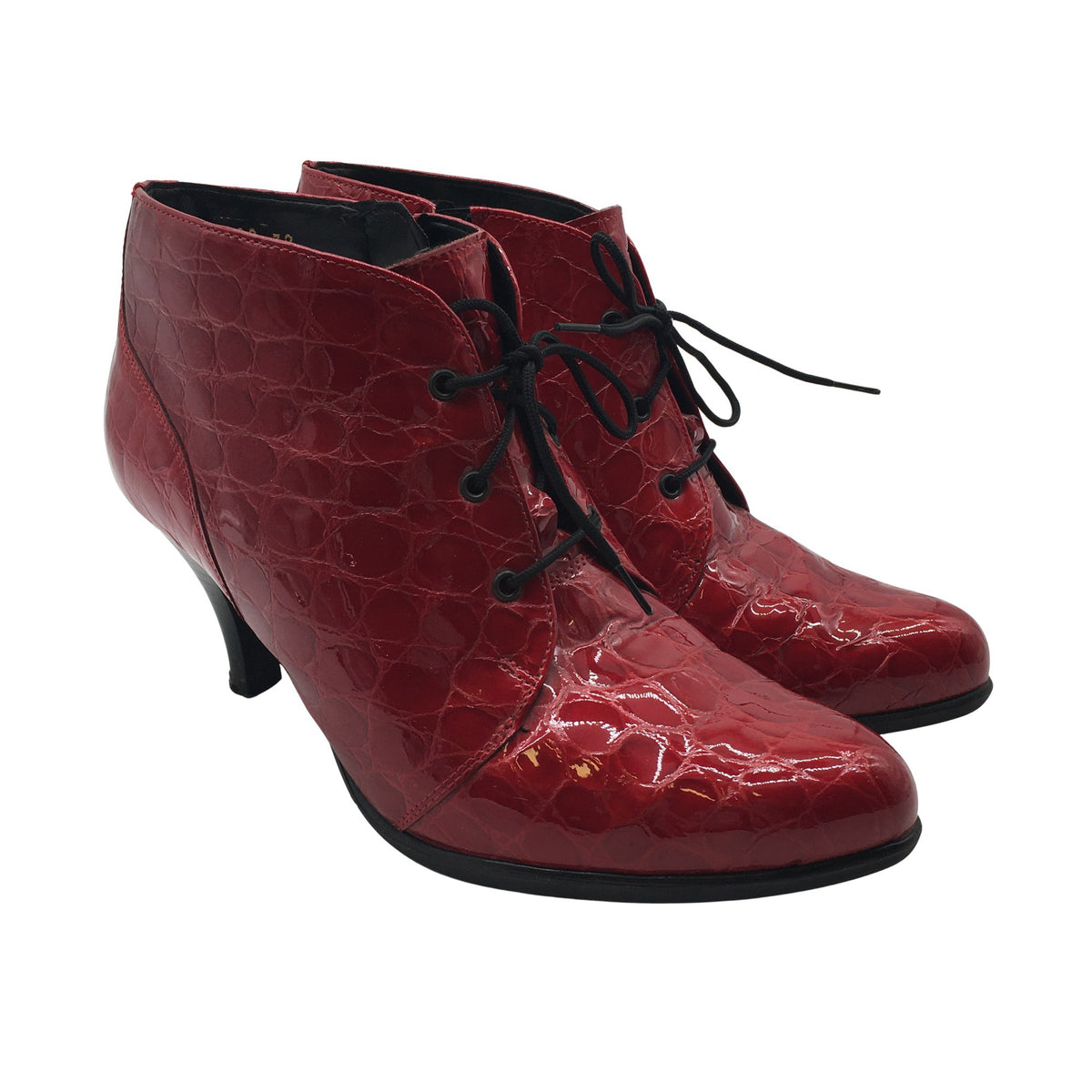 Unisex Janita - Ankle boots, size 38 - Red (2)