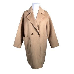 Unisex Cut & Pret - Wool coat, size 44 - Brown (1)