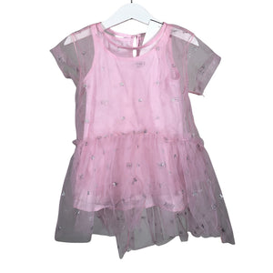 Unisex Chiara Ferragni - Party dress, size 86 - 92 - Light pink (1)