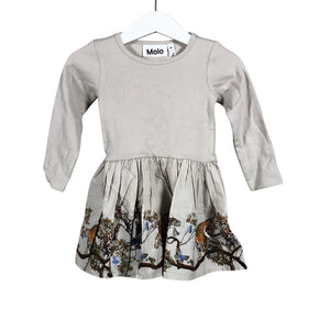 Unisex Molo Kids - Tricot dress, size 74 - 80 - Beige (1)
