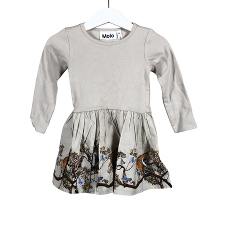 Unisex Molo Kids - Tricot dress, size 74 - 80 - Beige ()
