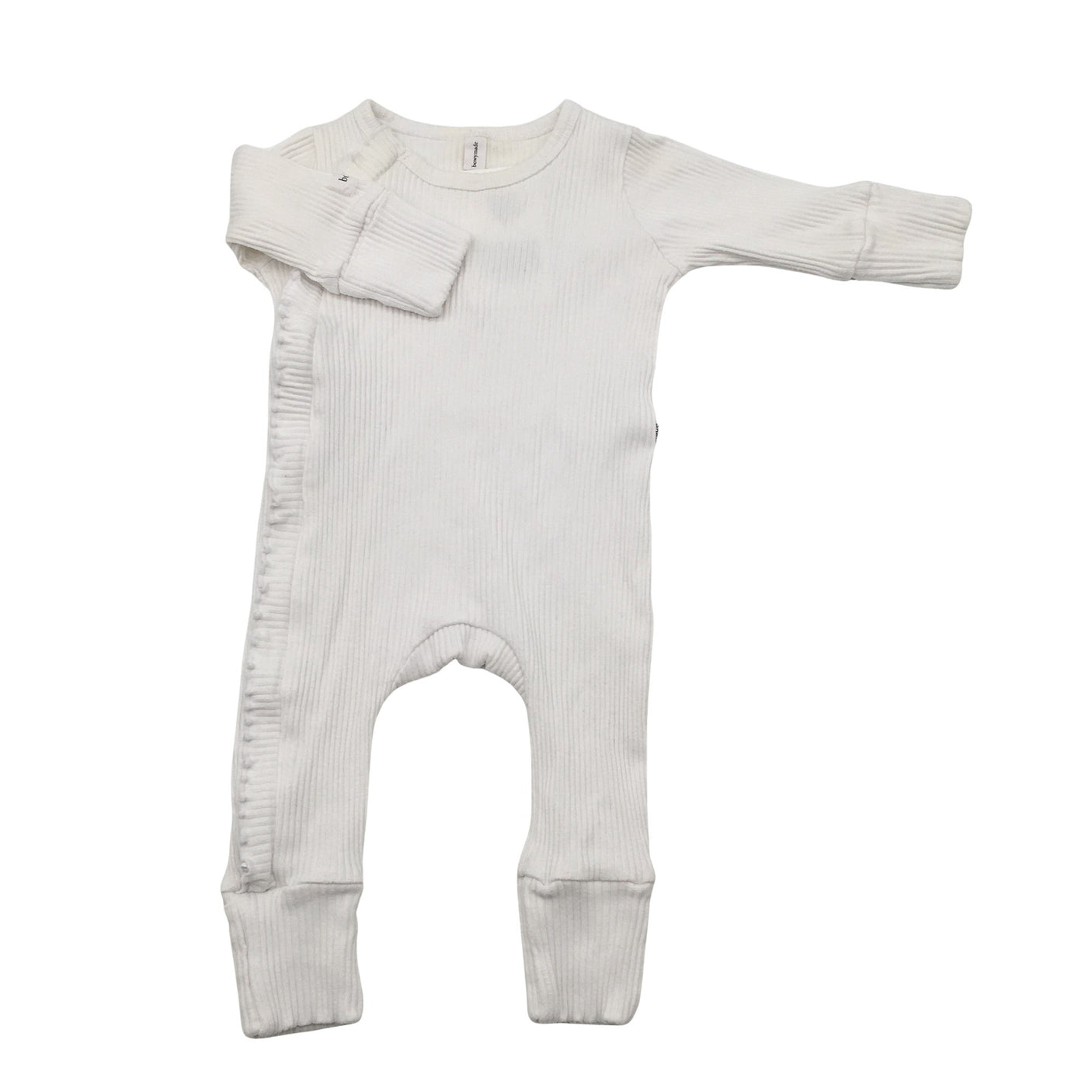 Unisex Bowy Made - Body, size 62 - 68 - White (1)